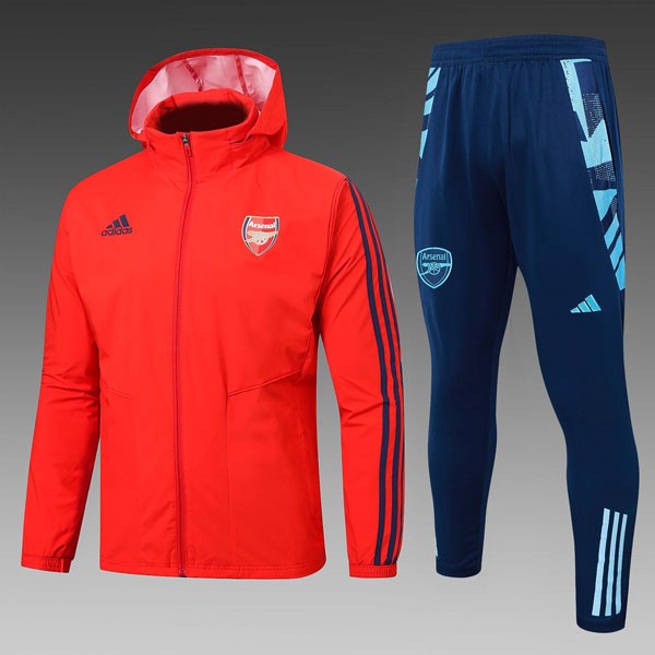 Rompevientos Arsenal Conjunto Completo 2025-26 Rojo
